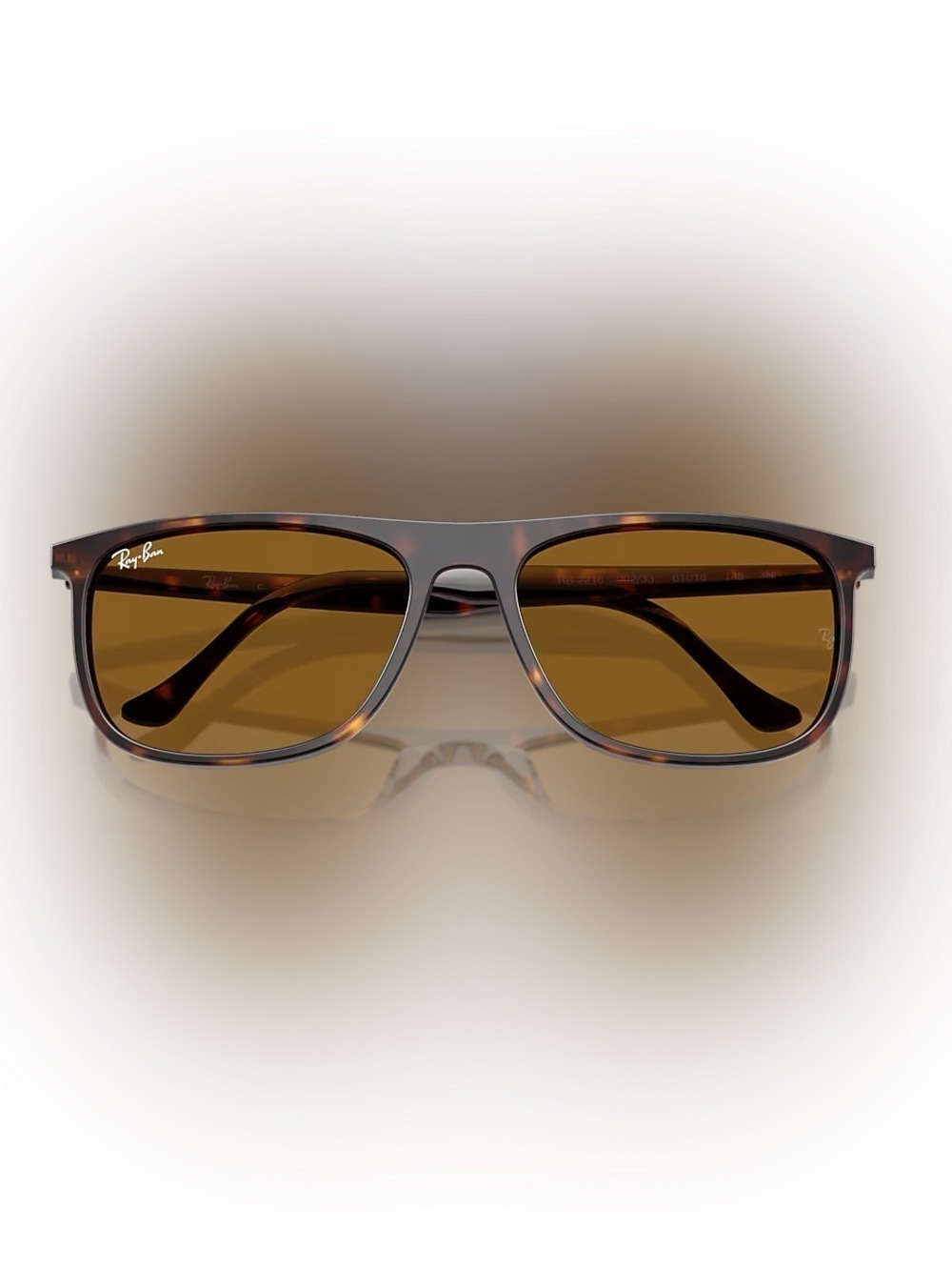 Ray-Ban Tortoise Frame Sunglasses with Brown Lenses NWT